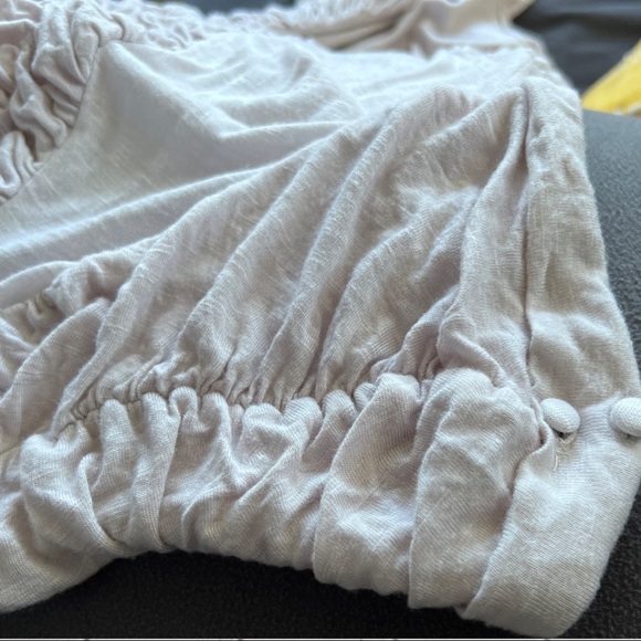 Kimchi Blue Ruched Open Front Cardigan - Picture 6 of 7